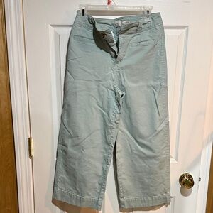 A New Day Mint Green Cropped Pants